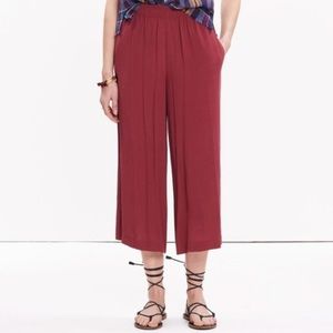 SALE!!! Madewell Clemente Pull-on Cropped Pants
